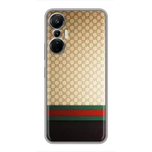 Чехлы Бренд GUCCI для Infinix Hot 20 (4G) (Фон Гуччи)