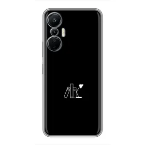 Чохол з картинками на чорному фоні для Infinix Hot 20 (4G) (Книжки)