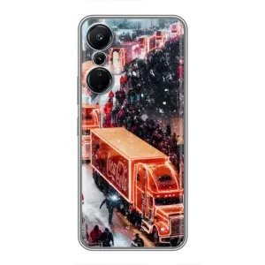 Чехлы на Новый Год Infinix Hot 20 (4G) (Кока Кола)