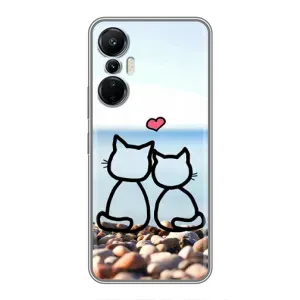 Силіконові Чохли Коханій людині для Infinix Hot 20 (4G) (Котейки)