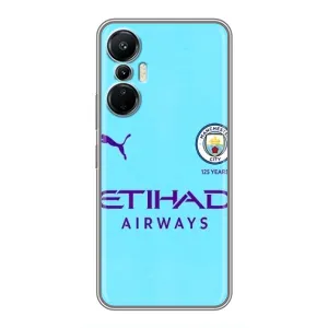 Силиконовые Чехлы принт Футбол на Infinix Hot 20 (4G) (Man City)