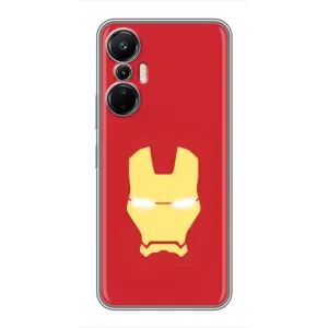 Чехол Супергерой Железный человек на Infinix Hot 20 (4G) (Man)
