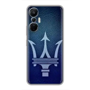Чехлы с тематикой "Крутые машины" на Infinix Hot 20 (4G) (Лого Maserati)
