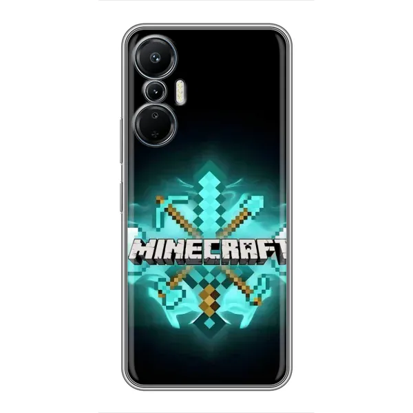 Чохол з малюнком «MineCraft 2» для Infinix Hot 20 (4G)