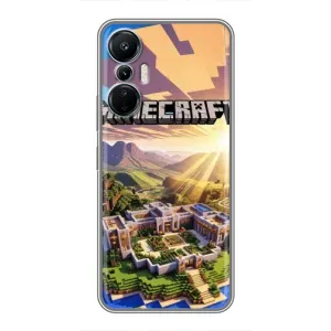 Чохол майнкрафт для Infinix Hot 20 (4G) (MINECRAFT)