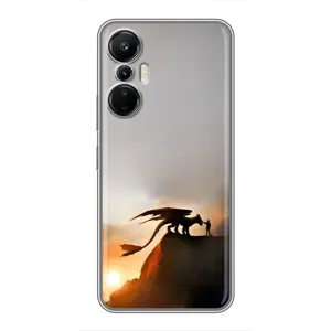 Чехол дракон Беззубик для Infinix Hot 20 (4G) (Мультиик Беззубик)