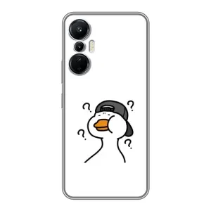 Бампер с принтом Мемы для Infinix Hot 20 (4G) (Непонимание)