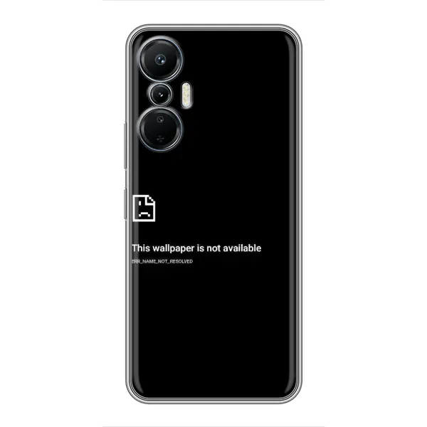 Чехол с рисунком «Ошибка» для Infinix Hot 20 (4G) Чехол с рисунком «Ошибка» для Infinix Hot 20 (4G)