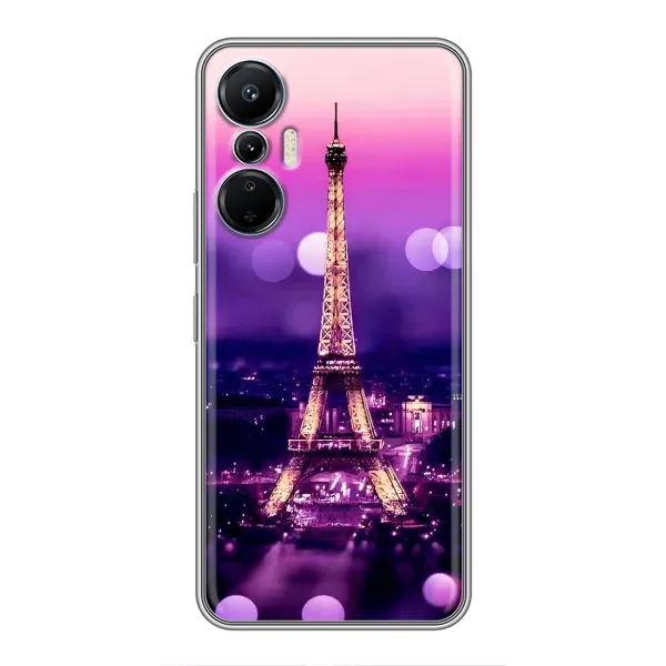 Чехол с рисунком «Париж башня» для Infinix Hot 20 (4G) Чехол с рисунком «Париж башня» для Infinix Hot 20 (4G)