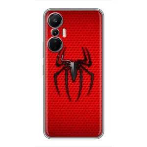 Чехол Супергерой Человека Паука на Infinix Hot 20 (4G) (Паук марвел)