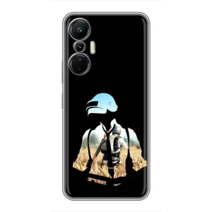 Чохол з картинкою "Герой Pubg" на Infinix Hot 20 (4G) (Пубг мен)