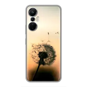 Силіконовий Чохол з кульбабками на Infinix Hot 20 (4G) (Роздмухана кульбабка)