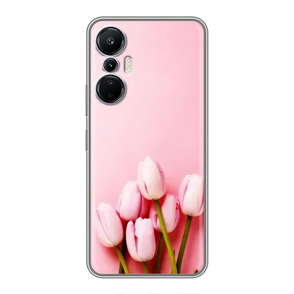 Чехол с рисунком «Розовые тюльпаны» для Infinix Hot 20 (4G) Чехол с рисунком «Розовые тюльпаны» для Infinix Hot 20 (4G)