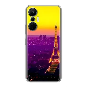 Чохол Ейфелева Вежа на Infinix Hot 20 (4G) (Яскрава башня)