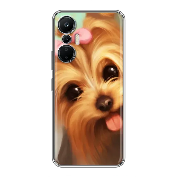 Чехол с рисунком «Йоршенский терьер» для Infinix Hot 20 (4G) Чехол с рисунком «Йоршенский терьер» для Infinix Hot 20 (4G)