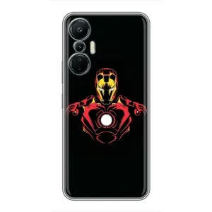 Чехол Супергерой Железный человек на Infinix Hot 20 (4G) (Железный человек)