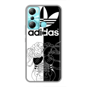 Чехол в стиле "Адидас" для Инфиникс Хот 20ай (Adidas шнурки)
