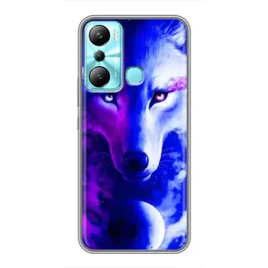Чехол с Волком на Infinix Hot 20i (X665E) (Арт-Волк)