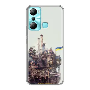 Чехлы на военную тематику для Infinix Hot 20i (X665E) (Азовсталь)