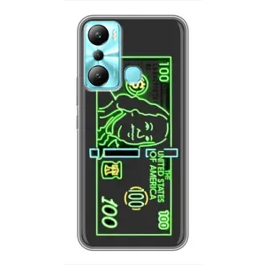 Чехол (Дорого -богато) на Infinix Hot 20i (X665E) (Баксы)