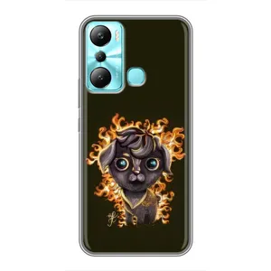 Чехлы на военную тематику для Infinix Hot 20i (X665E) (Бавовна мем)