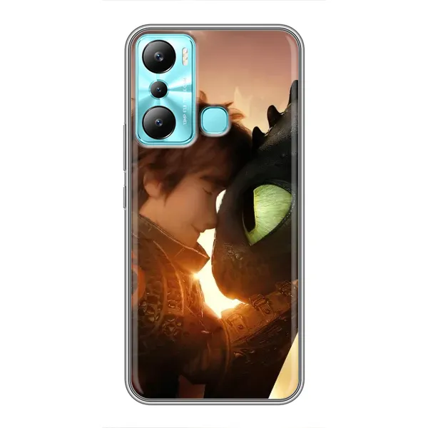 Чехол с рисунком «Беззубик и Иккинг» для Infinix Hot 20i (X665E) Чехол с рисунком «Беззубик и Иккинг» для Infinix Hot 20i (X665E)