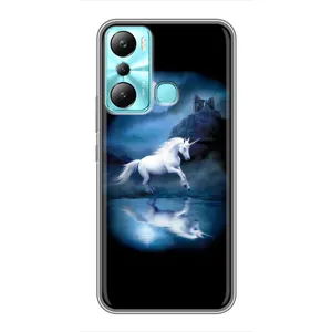 Чехол Unicorn на Infinix Hot 20i (X665E) (Единорог)