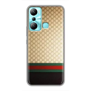 Чехлы Бренд GUCCI для Infinix Hot 20i (X665E) (Фон Гуччи)
