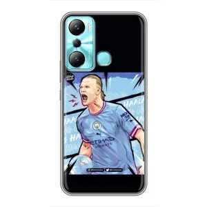 Чехлы с принтом для Infinix Hot 20i (X665E) Футболист (гол Эрлинг Холланд)