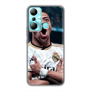 Чехол (TPU) с Футболистом на Infinix Hot 20i (X665E) (Гол Мбаппе)