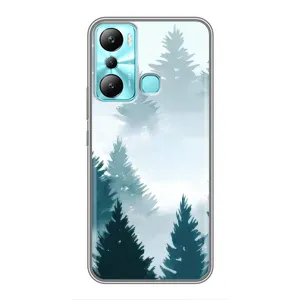 Летний Чехол на Infinix Hot 20i (X665E) (Горный лес)