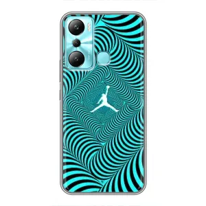 Силиконовый Чехол Nike Air Jordan на Инфиникс Хот 20ай (Jordan)