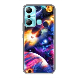 Чехлы КОСМОС для Infinix Hot 20i (X665E) (Космический мир)