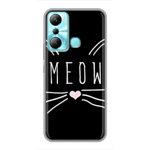 Бампер с изображением Котиков для Инфиникс Хот 20ай (КОТИК MEOW)