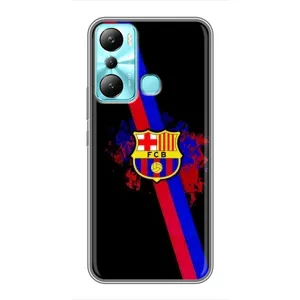 Чехол для Infinix Hot 20i (X665E) (Барселона) (Лого Барсы)