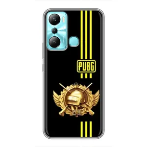 Чехол (TPU) с картинкой "Лого Пабг" на Инфиникс Хот 20ай (Лого PUPG)