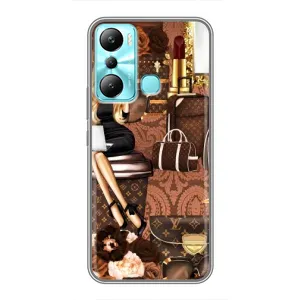 Чехол Стиль Louis Vuitton на Infinix Hot 20i (X665E) (Мода Луи Виттон)