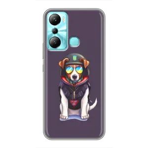 Чехол с принтом Собаки Патрон для Infinix Hot 20i (X665E) (Модный Патрон)