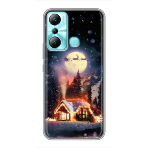 Чехлы на Новый Год Infinix Hot 20i (X665E) (Настроение зимнее)