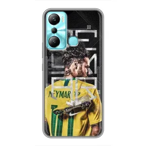 Силиконовый Чехол Infinix Hot 20i (X665E) (Neymar 10)