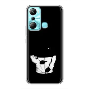 Силиконовый Чехол на Infinix Hot 20i (X665E) с картинкой Nike (Nike стиль)