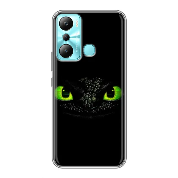 Чехол с рисунком «Глаза Беззубика» для Infinix Hot 20i (X665E) Чехол с рисунком «Глаза Беззубика» для Infinix Hot 20i (X665E)