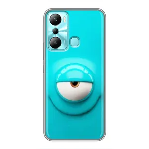 Силиконовые Чехлы (смешные стикеры) для Infinix Hot 20i (X665E) (Одноглазик)