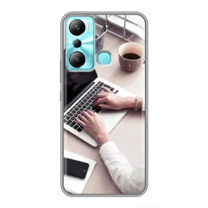 Силиконовый бампер (Работники) на Infinix Hot 20i (X665E) (Офисный работник)
