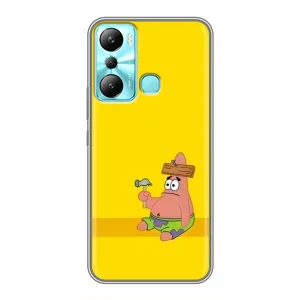 Чехлы с Патриком на Infinix Hot 20i (X665E) (Ошибочка)
