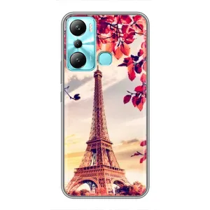 Чехол с Эйфелевой башней на Infinix Hot 20i (X665E) (Paris photo)