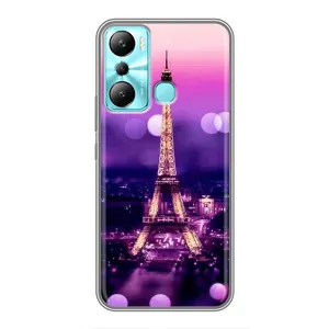 Чехол с Эйфелевой башней на Infinix Hot 20i (X665E) (Париж башня)