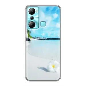 Летний Чехол на Infinix Hot 20i (X665E) (Пляж)