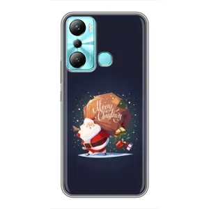 Чехол Санта Клаус для Infinix Hot 20i (X665E) (Подарки от Санты)
