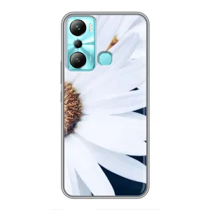 Чехол с ромашками на Infinix Hot 20i (X665E) (Пол ромашки)
